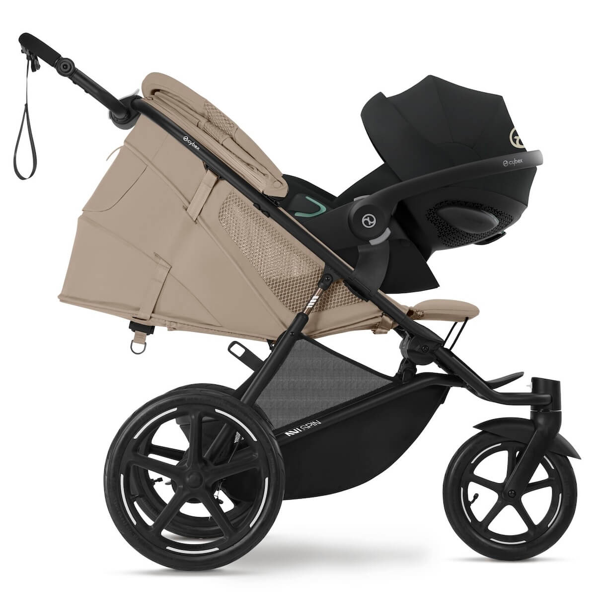 Carrito AVI SPIN Cybex black-almond beige