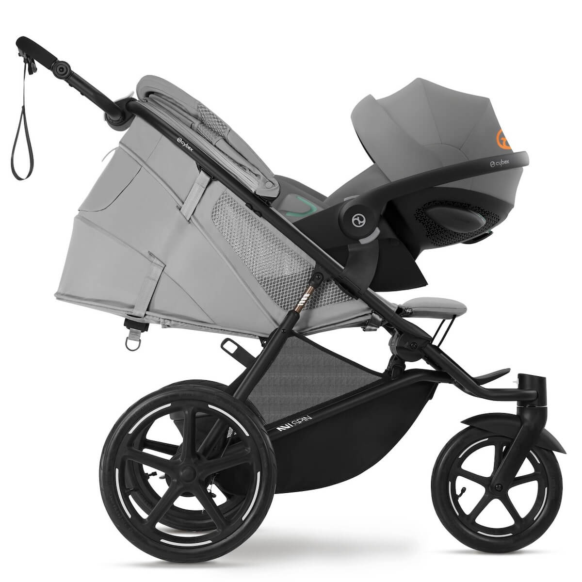 Carrito AVI SPIN Cybex black-fog grey