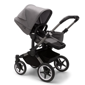 Carrito completo DONKEY 5 MONO Bugaboo grafito-gris melange