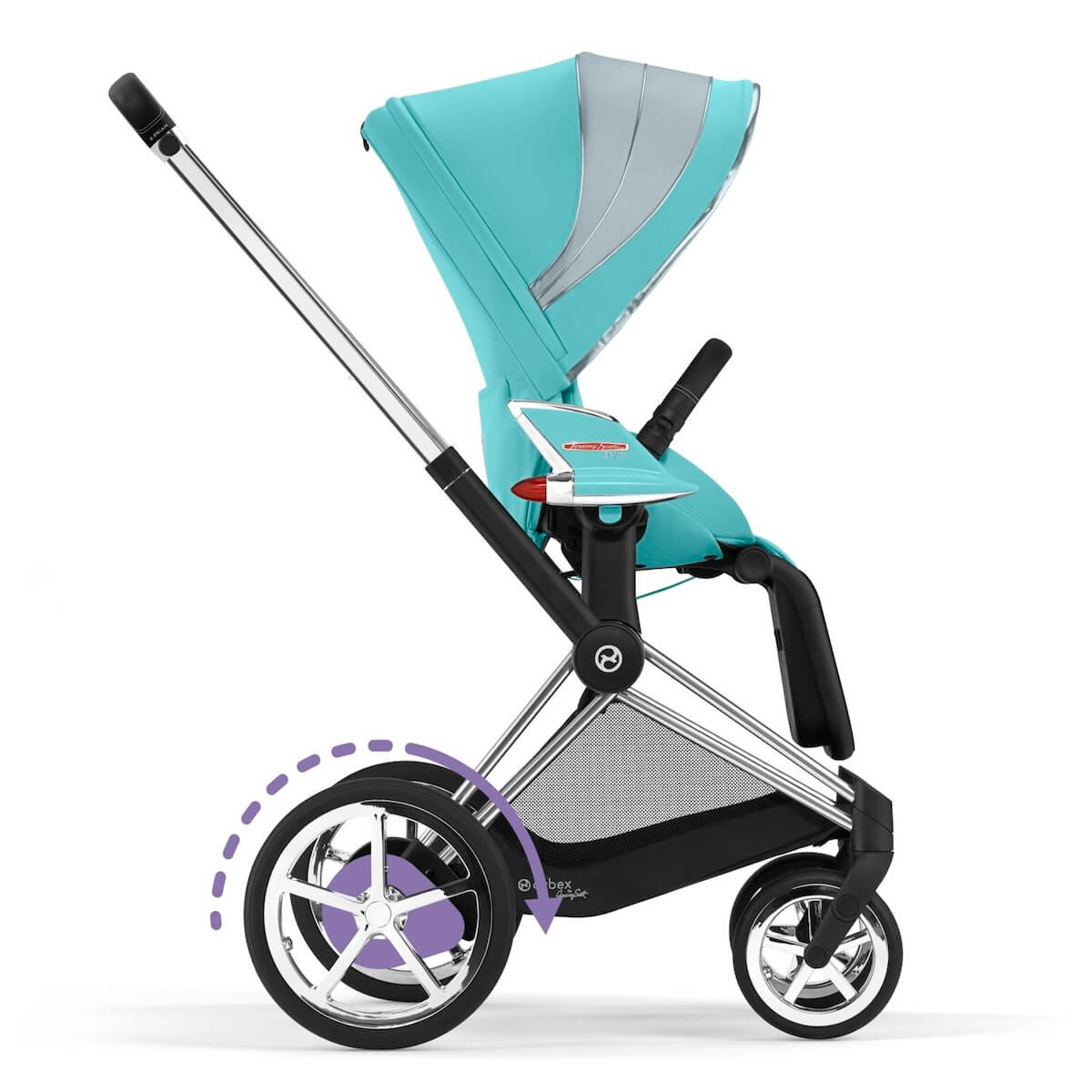 Carrito completo ePRIAM Cybex Jeremy Scott Car light blue