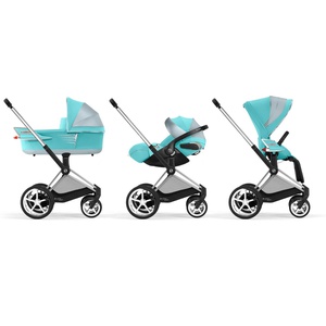 Carrito completo ePRIAM Cybex Jeremy Scott Car light blue