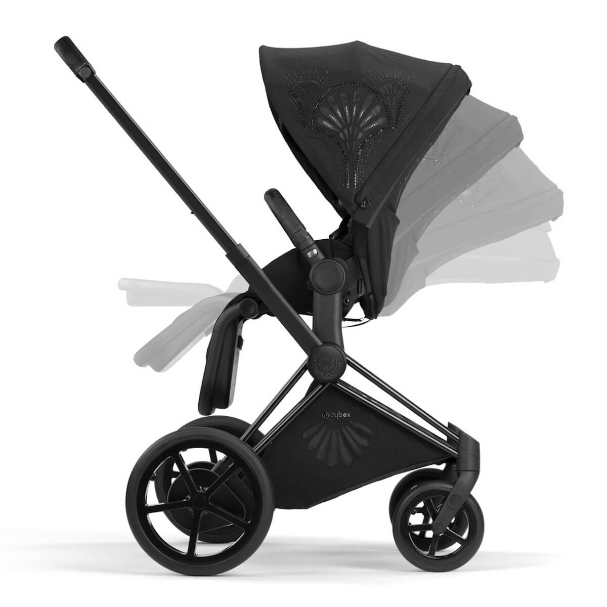 Carrito completo ePRIAM Cybex La Parisienne black