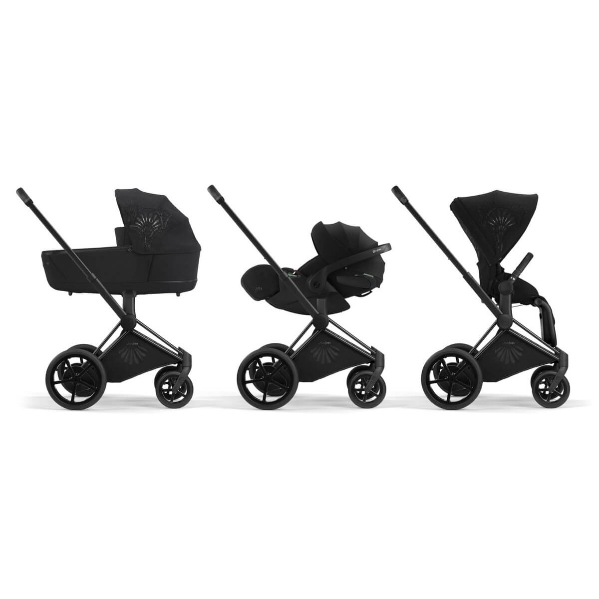 Carrito completo ePRIAM Cybex La Parisienne black