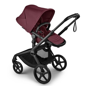 Carrito completo FOX 5 Renew Bugaboo negro-dark cherry
