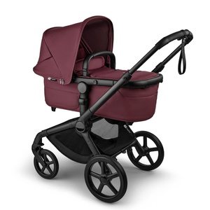 Carrito completo FOX 5 Renew Bugaboo negro-dark cherry