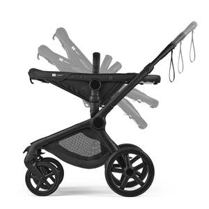 Carrito completo FOX 5 Renew Bugaboo negro-heritage black