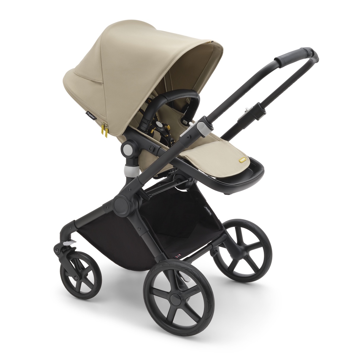 Carrito completo FOX CUB Bugaboo negro-desert beige