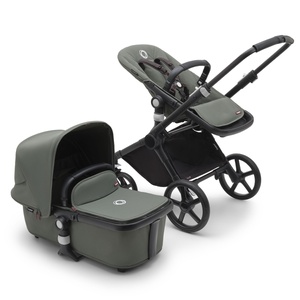 Carrito completo FOX CUB Bugaboo negro-forest green