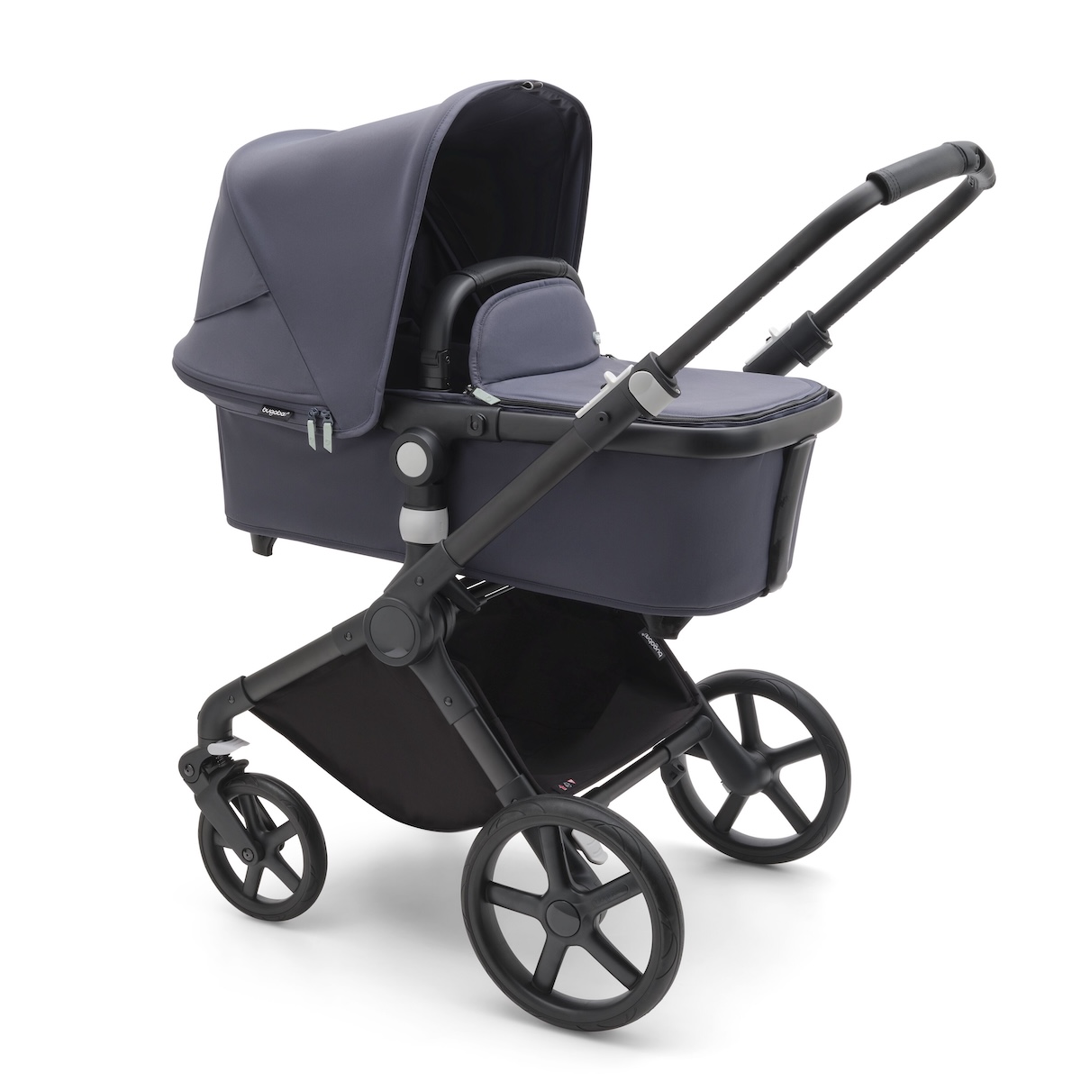 Carrito completo FOX CUB Bugaboo negro-stormy blue