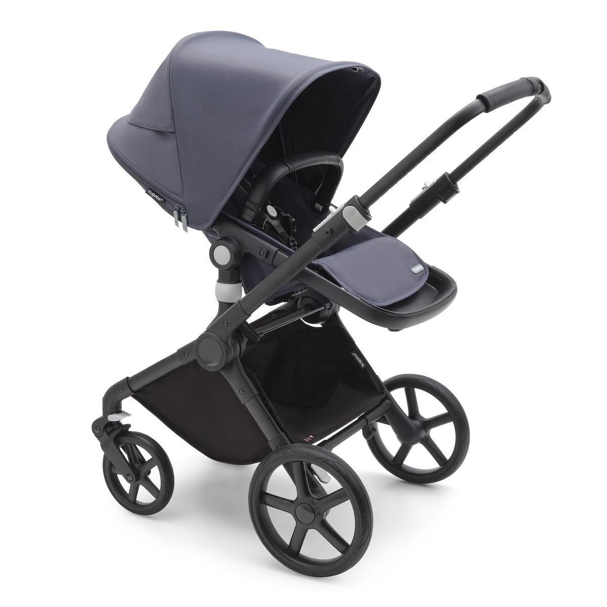Carrito completo FOX CUB Bugaboo negro-stormy blue
