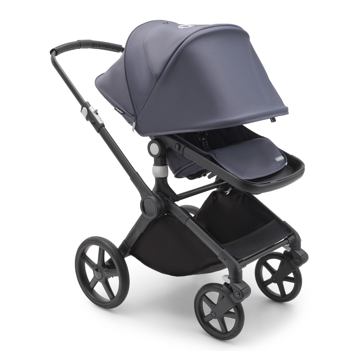 Carrito completo FOX CUB Bugaboo negro-stormy blue