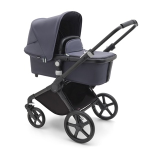 Carrito completo FOX CUB Bugaboo negro-stormy blue