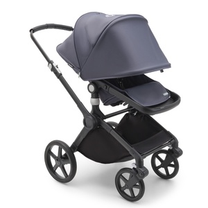Carrito completo FOX CUB Bugaboo negro-stormy blue