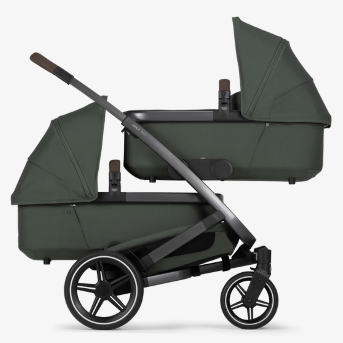 Carrito completo GEO3 TWIN Joolz forest green
