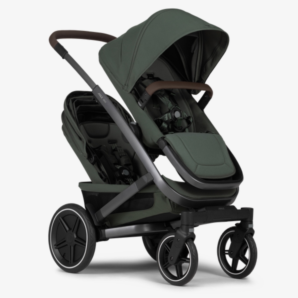 Carrito completo GEO3 TWIN Joolz forest green