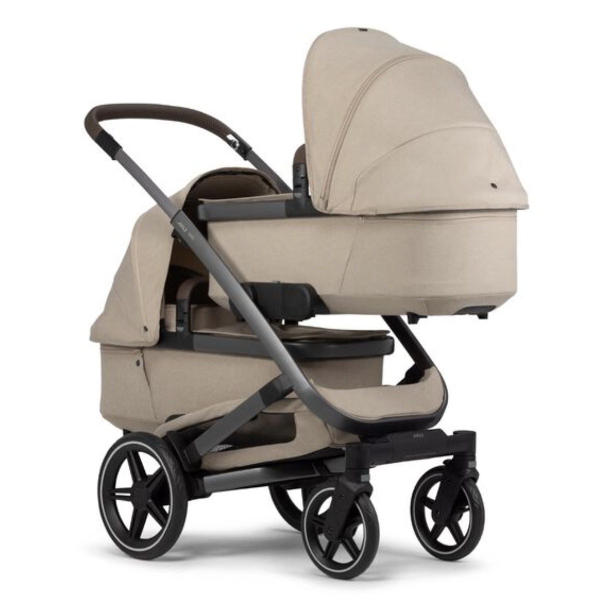 Carrito completo GEO3 TWIN Joolz sandy taupe