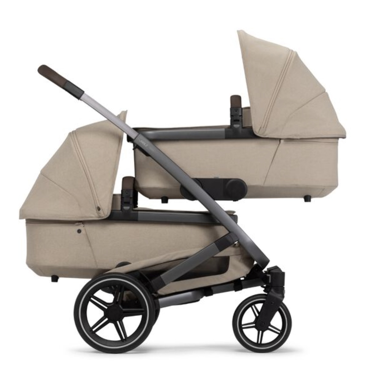 Carrito completo GEO3 TWIN Joolz sandy taupe
