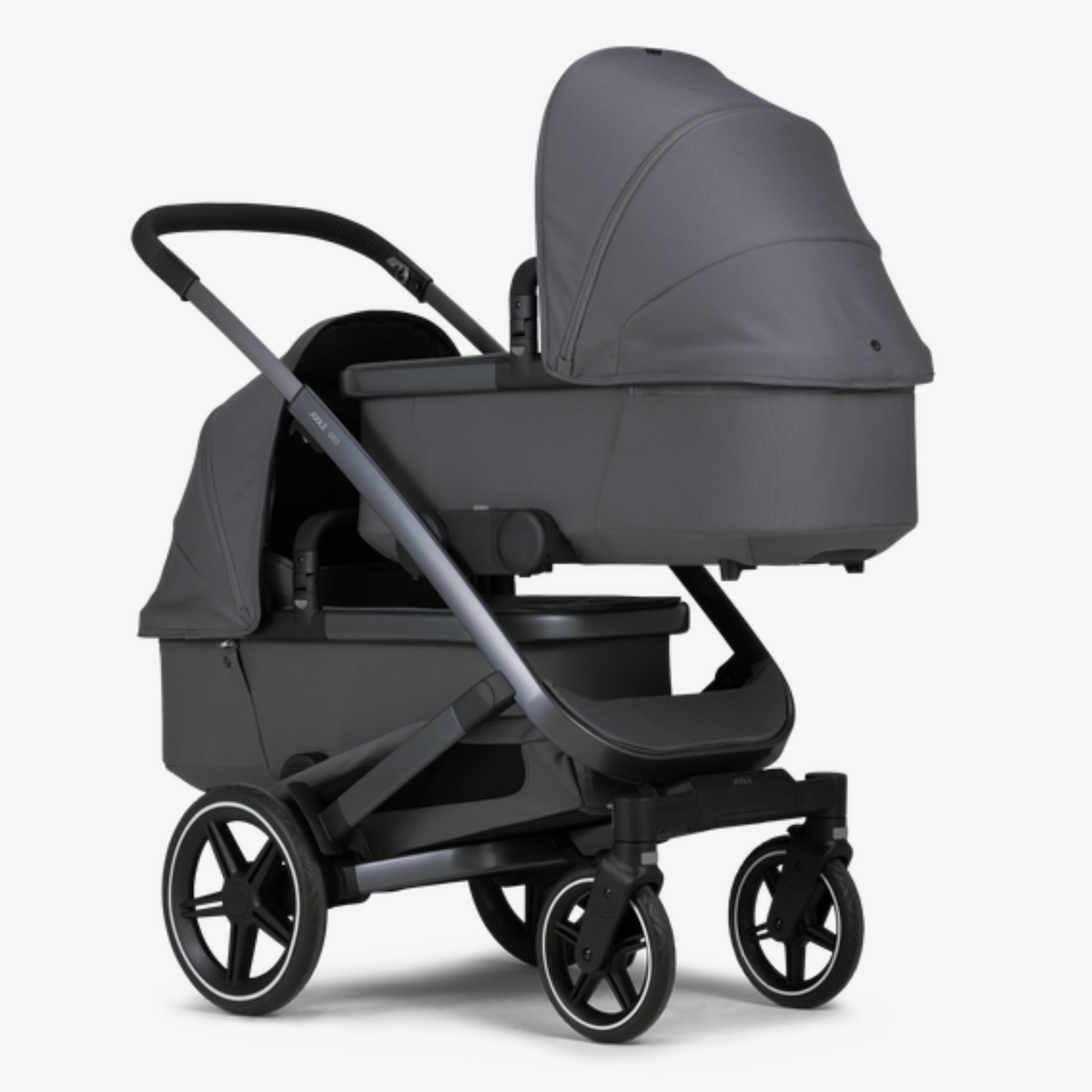Carrito completo GEO3 TWIN Joolz stone grey
