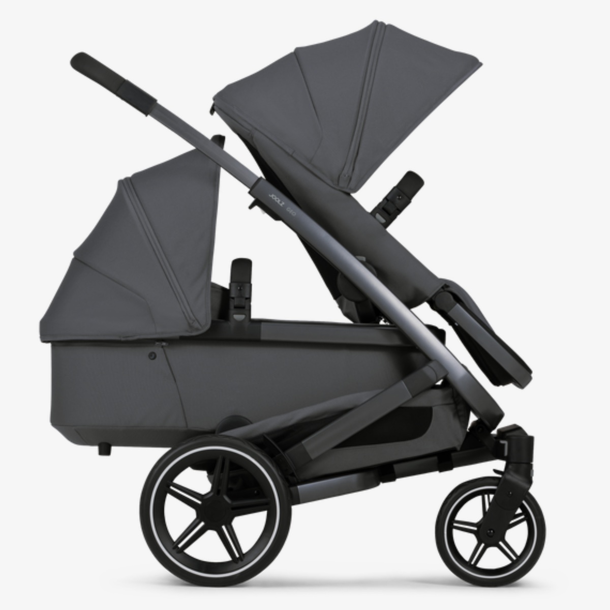 Carrito completo GEO3 TWIN Joolz stone grey