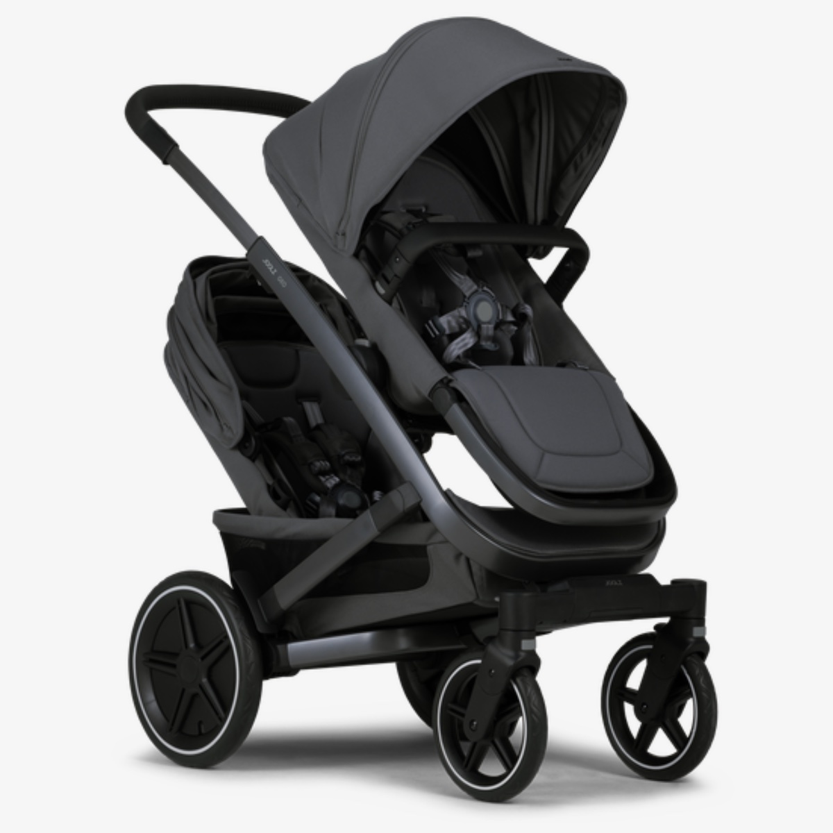 Carrito completo GEO3 TWIN Joolz stone grey