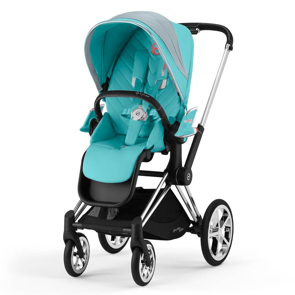 Carrito completo PRIAM Cybex Jeremy Scott Car light blue