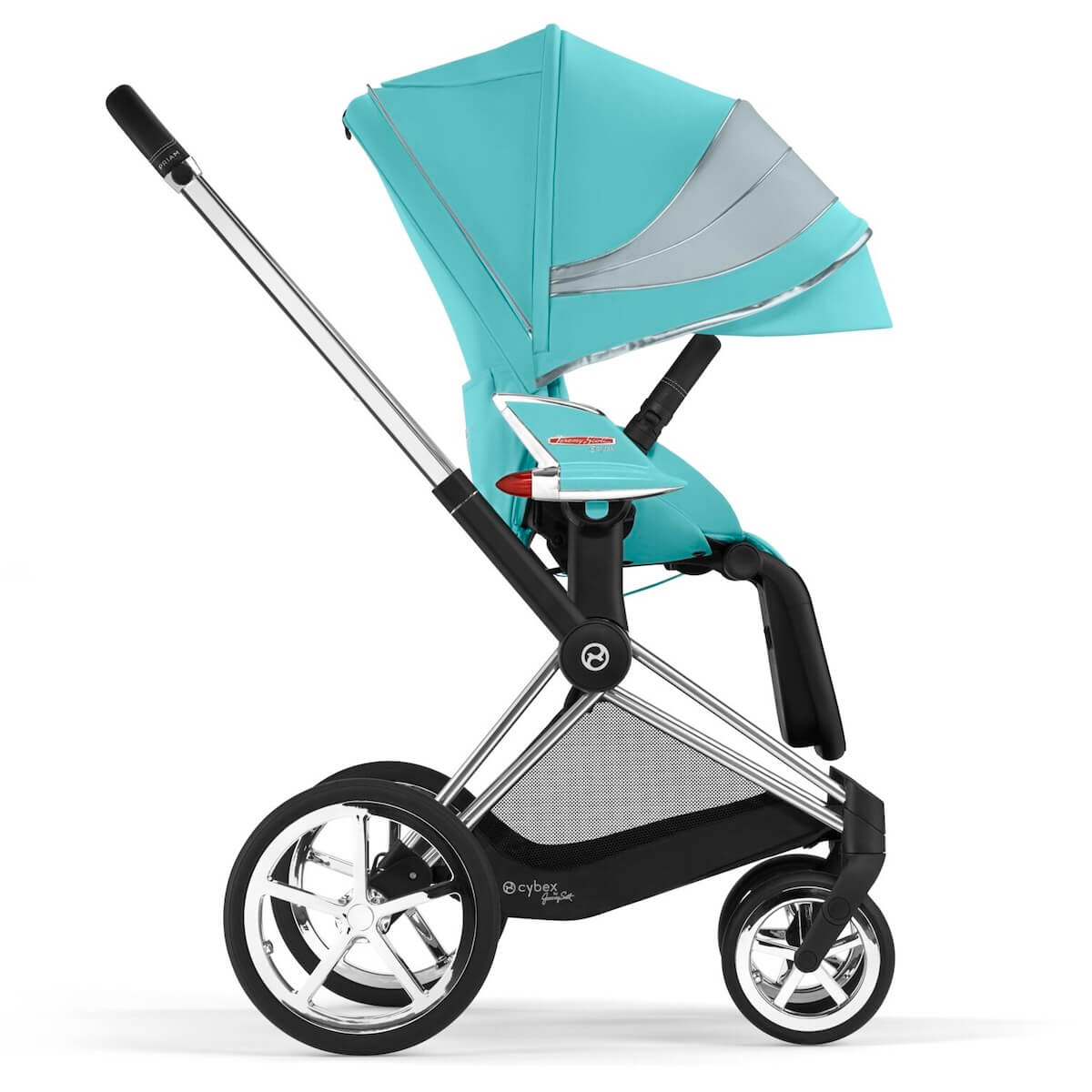 Carrito completo PRIAM Cybex Jeremy Scott Car light blue
