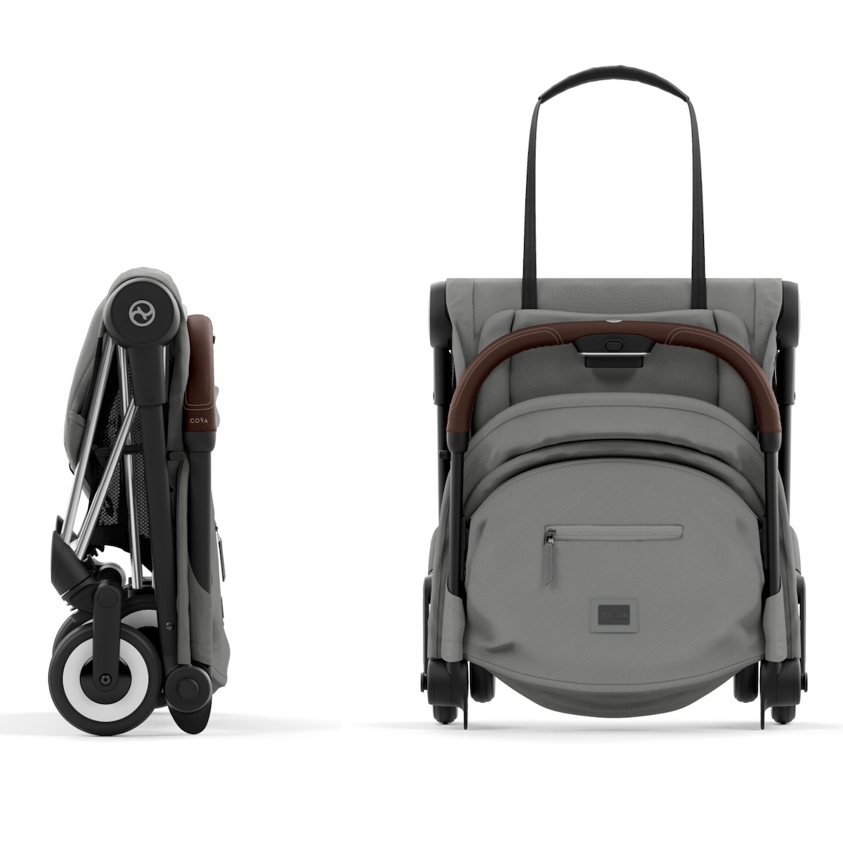 Carrito COYA Cybex chrome-Mirage grey
