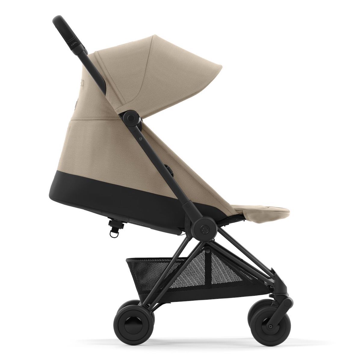 Carrito COYA Cybex matt black-Cozy beige