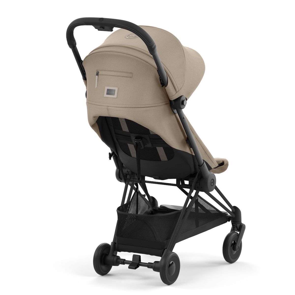 Carrito COYA Cybex matt black-Cozy beige