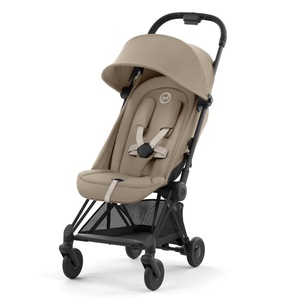Carrito COYA Cybex matt black-Cozy beige