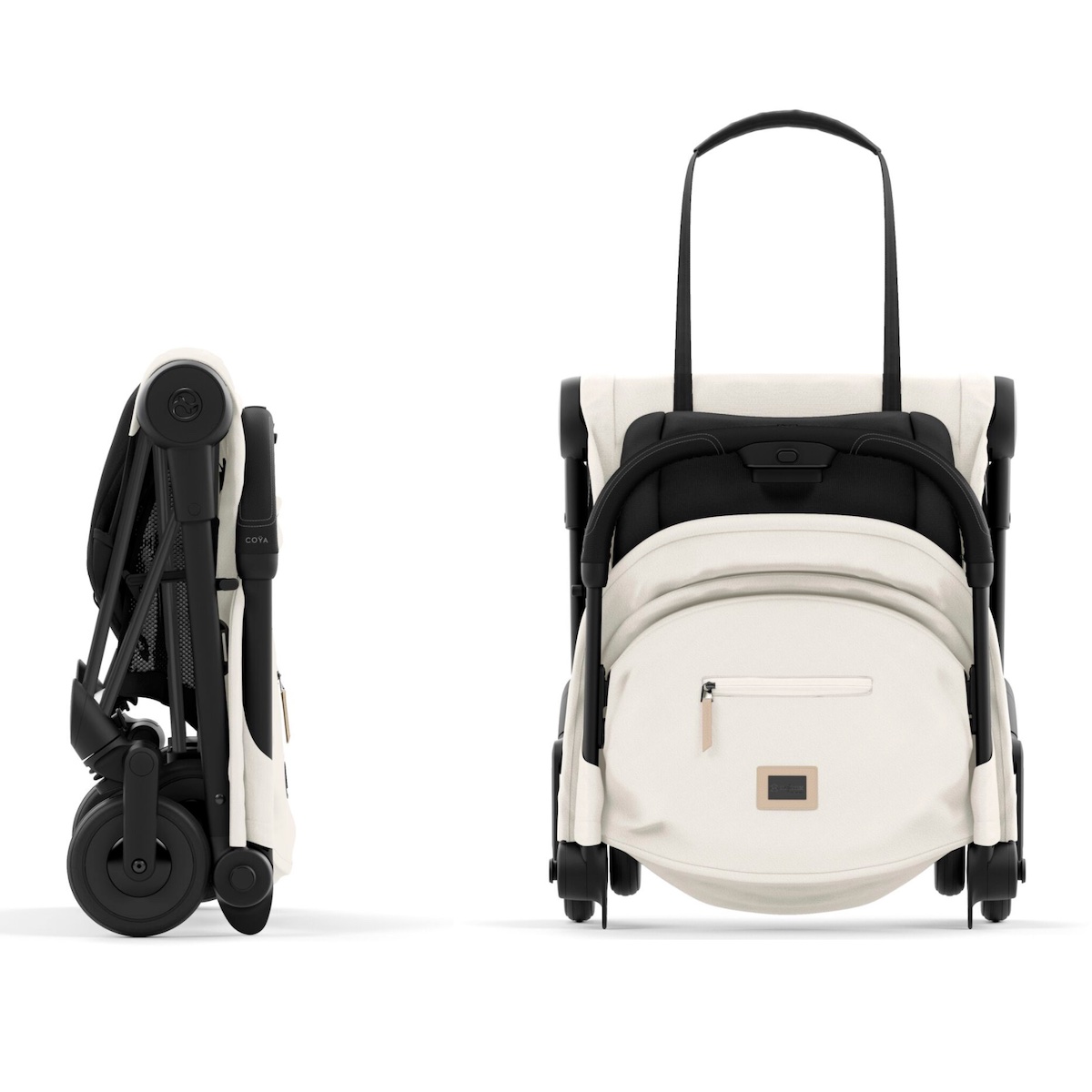 Carrito COYA Cybex matt black-Off white