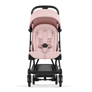 Carrito COYA Cybex matt black-Peach pink