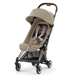 Carrito COYA Cybex rosegold-Cozy beige