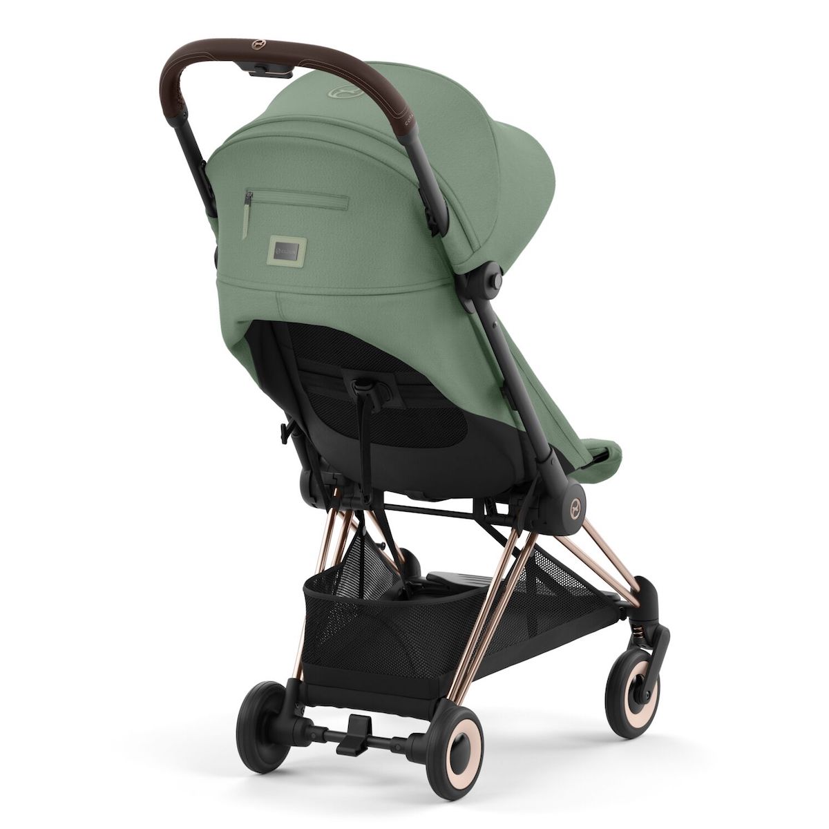 Carrito COYA Cybex rosegold-Leaf green
