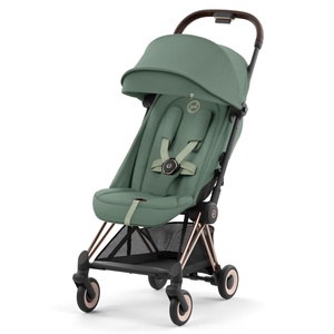 Carrito COYA Cybex rosegold-Leaf green