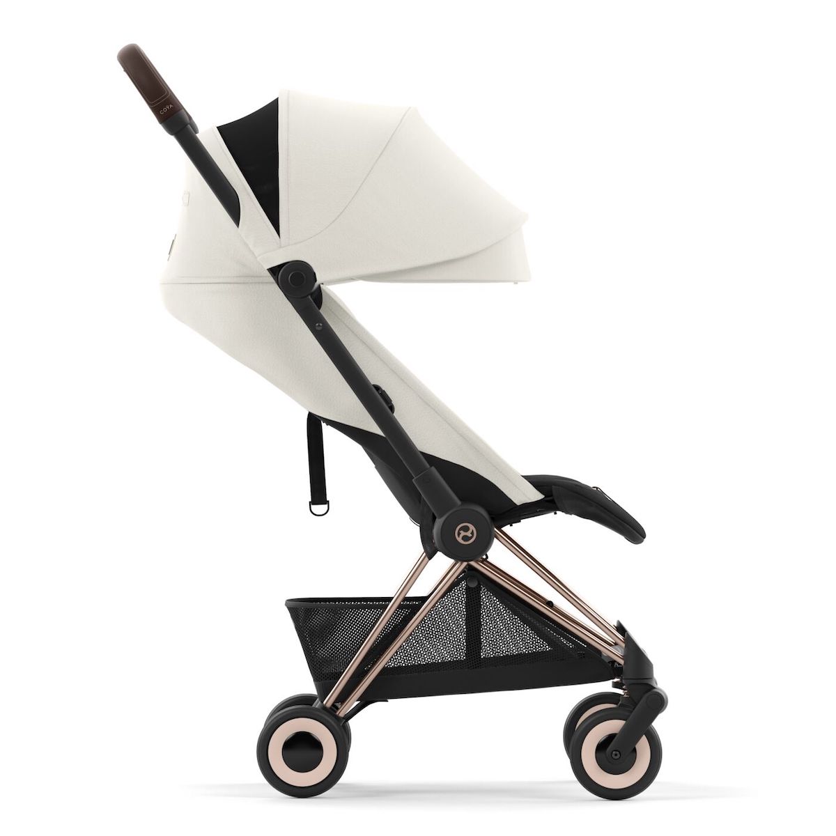 Carrito COYA Cybex rosegold-Off white