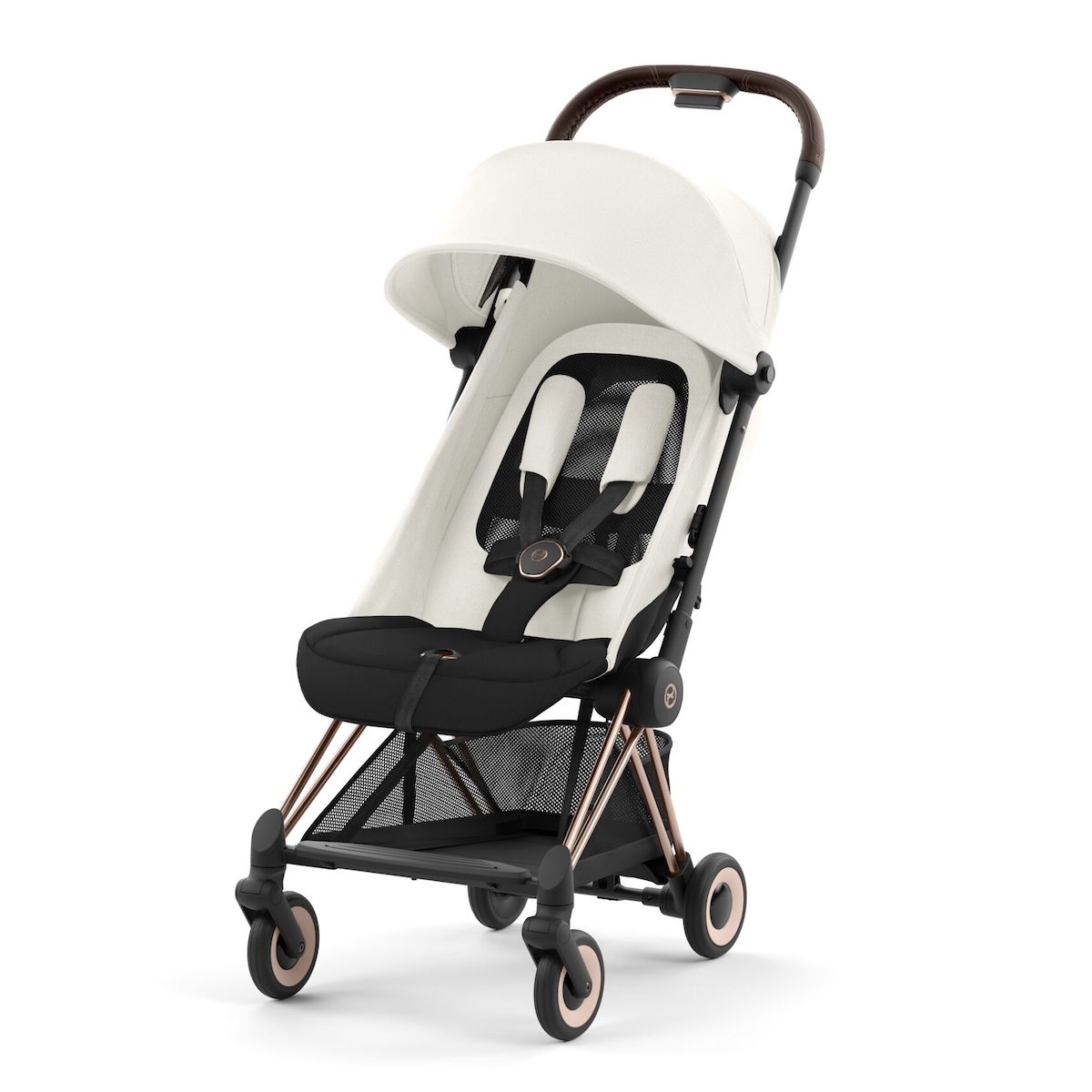 Carrito COYA Cybex rosegold-Off white