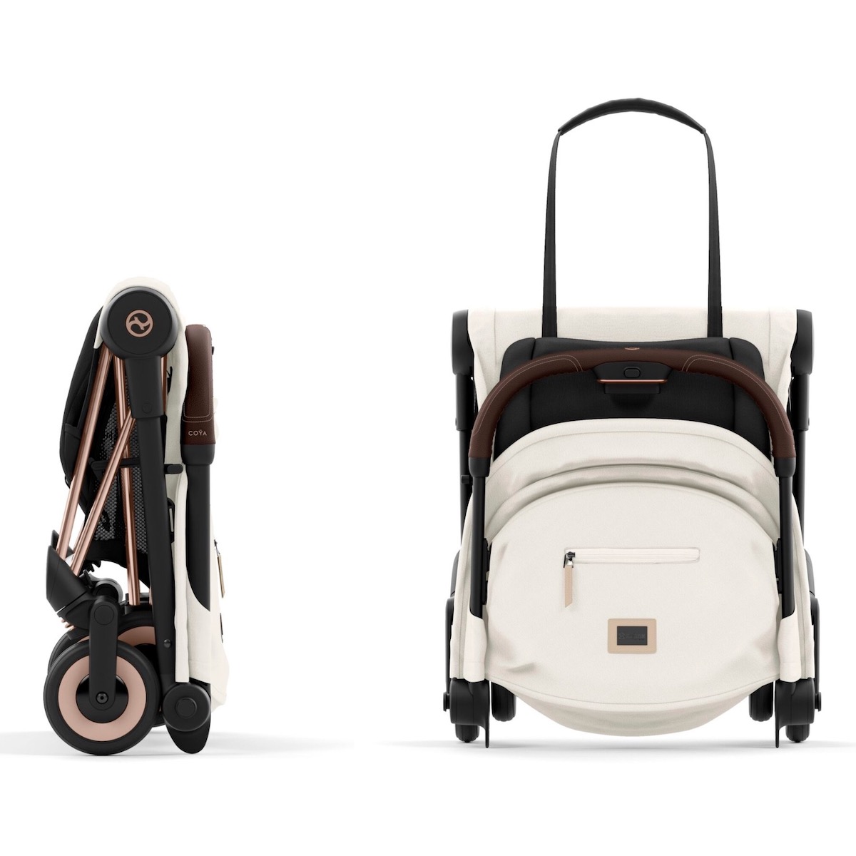 Carrito COYA Cybex rosegold-Off white