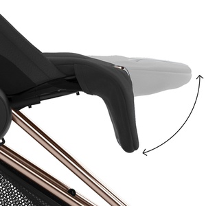 Carrito COYA Cybex rosegold-Sepia black