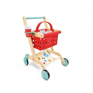 Carrito de compras de madera Hape