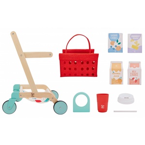 Carrito de compras de madera Hape