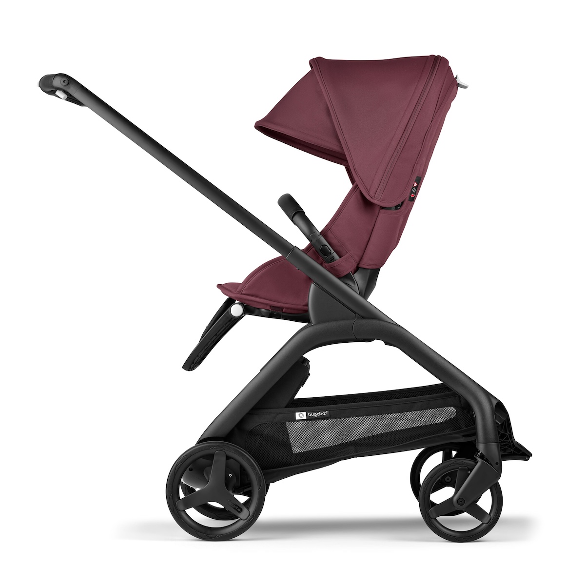 Carrito DRAGONFLY Bugaboo negro-rojo cereza