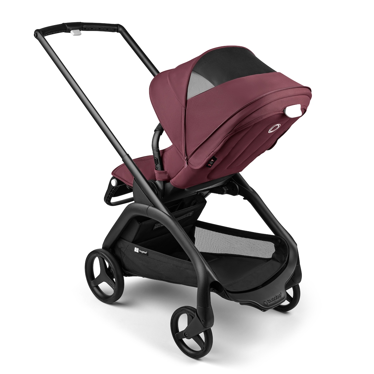 Carrito DRAGONFLY Bugaboo negro-rojo cereza
