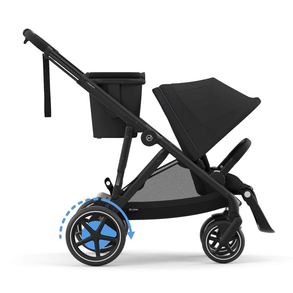 Carrito e-GAZELLE S Cybex black-Moon black