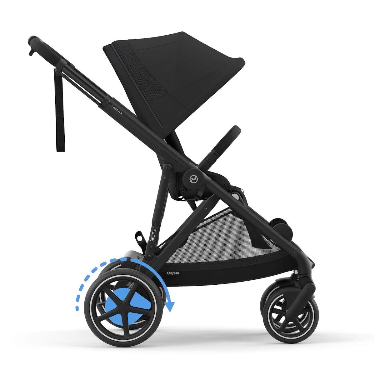 Carrito e-GAZELLE S Cybex black-Moon black