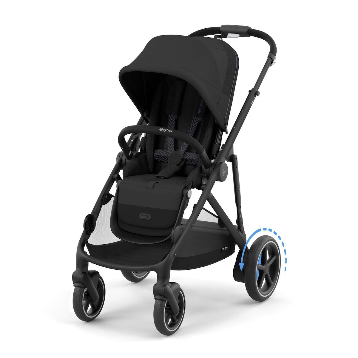 Carrito e-GAZELLE S Cybex black-Moon black