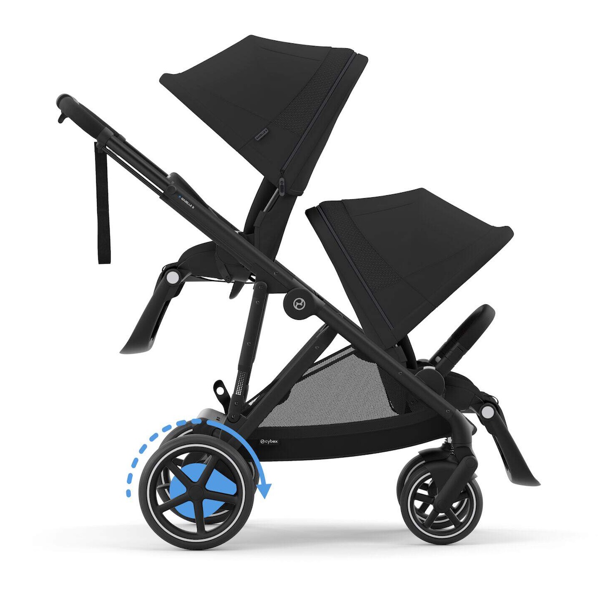 Carrito e-GAZELLE S Cybex black-Moon black