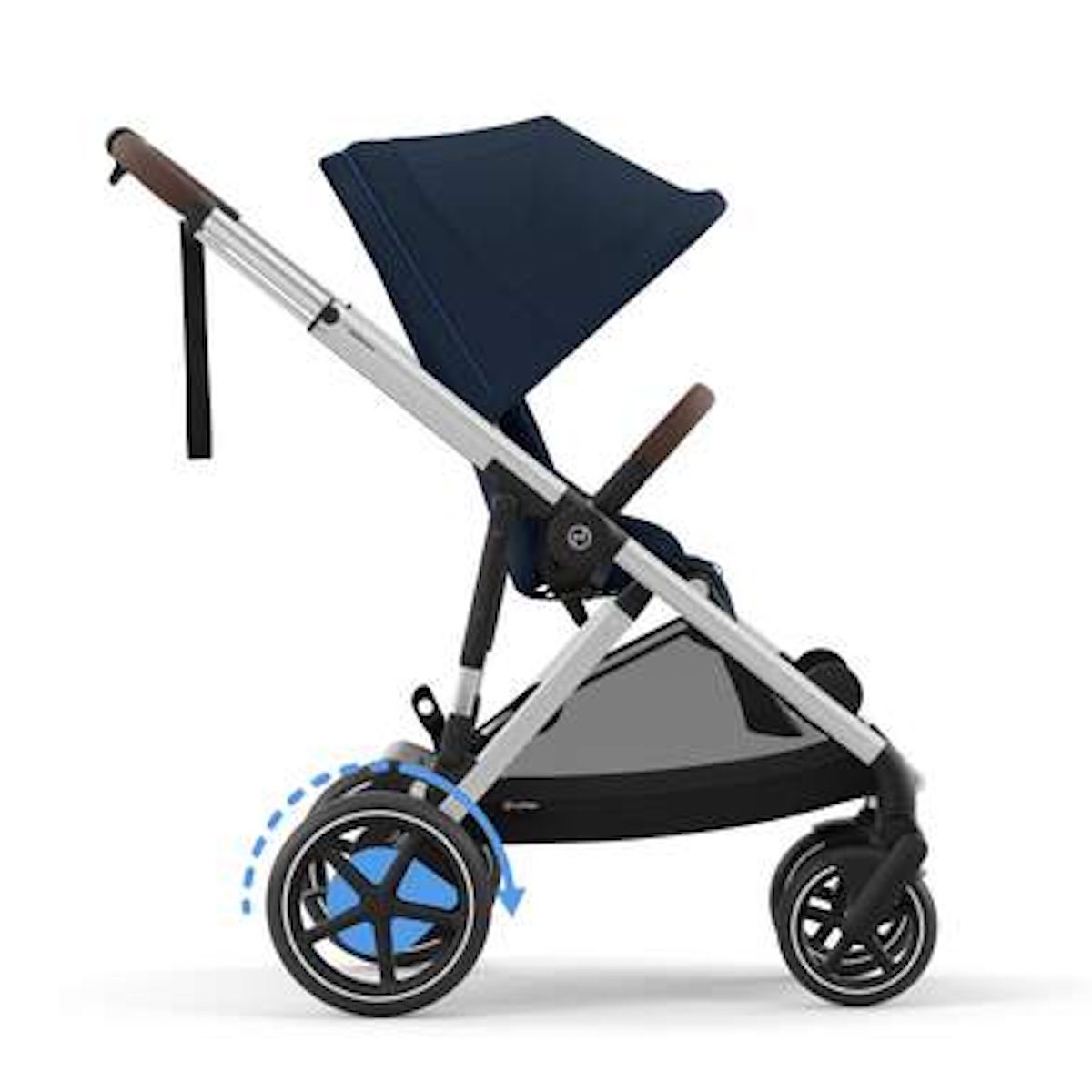 Carrito e-GAZELLE S Cybex silver-Ocean blue