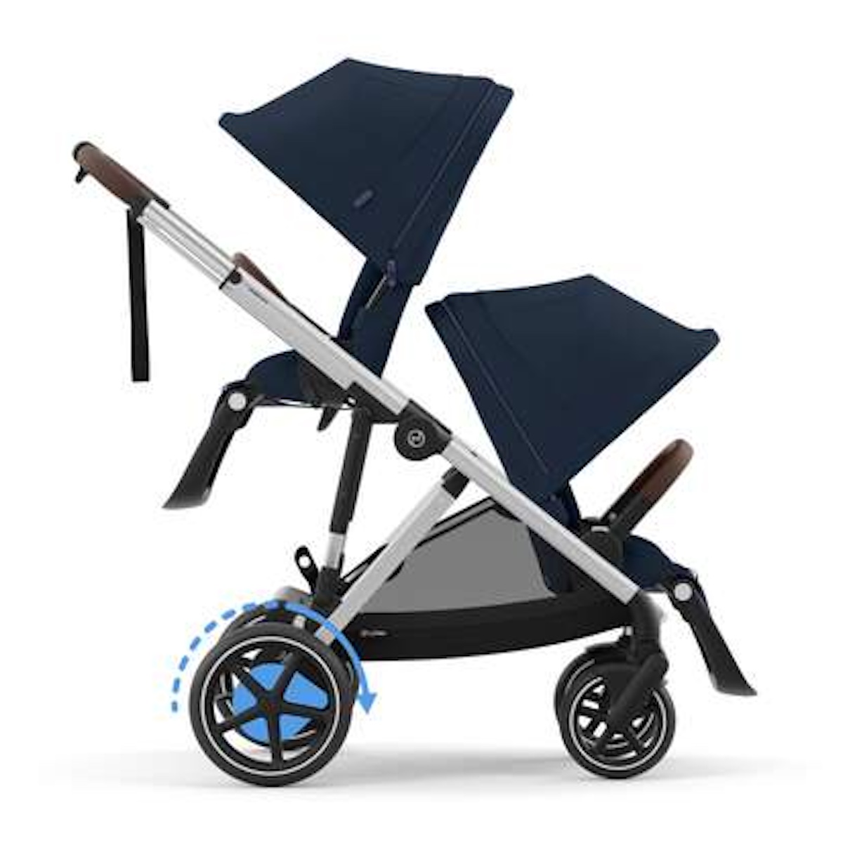 Carrito e-GAZELLE S Cybex silver-Ocean blue