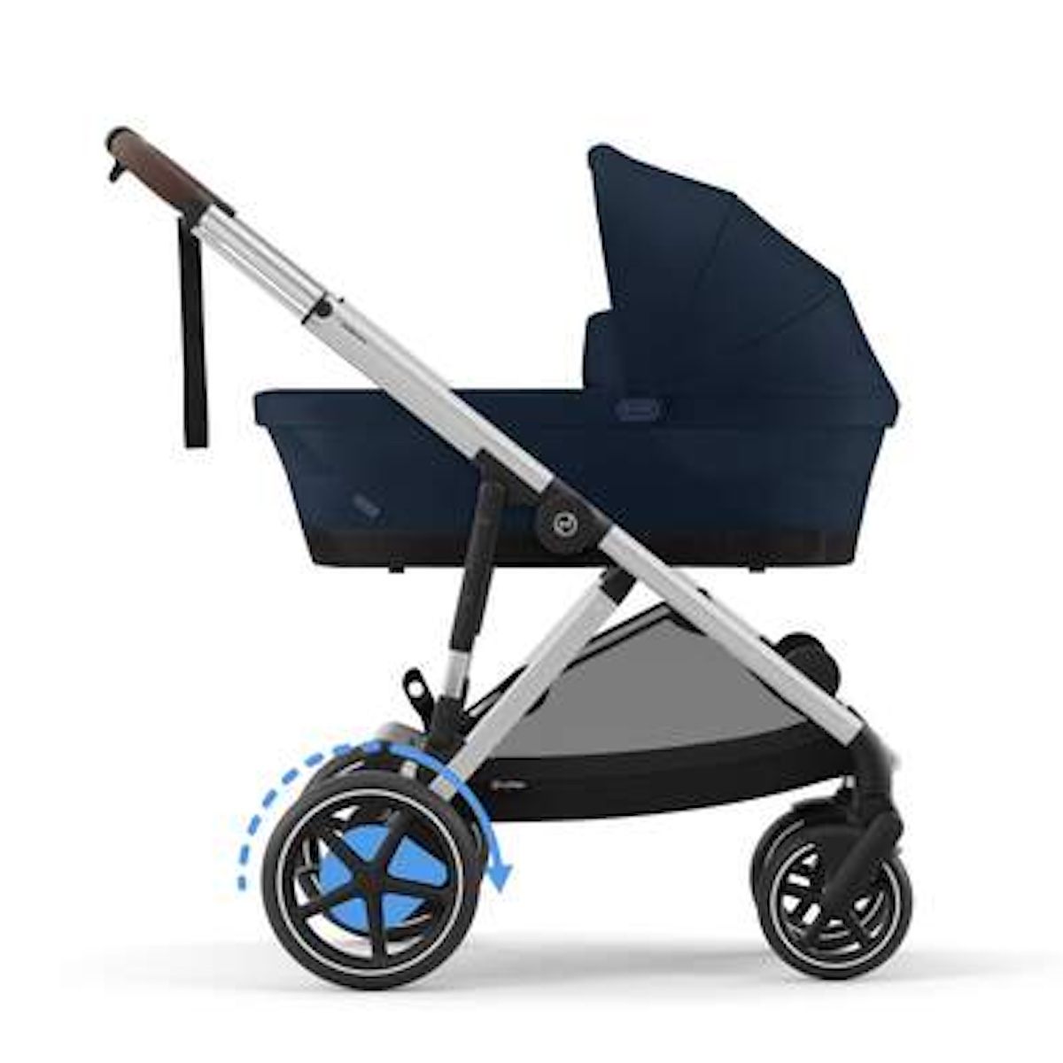 Carrito e-GAZELLE S Cybex silver-Ocean blue
